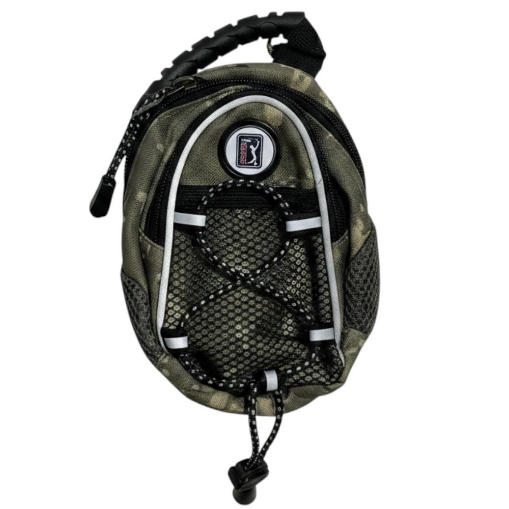 PGA Tour Digital Camo Mini Crossbody Bag Green Pixel Tactical Utility Pouch